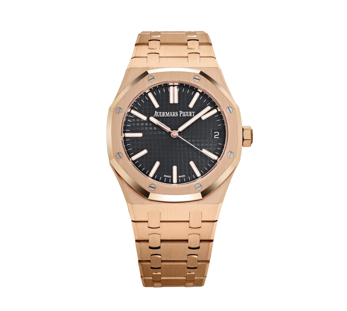 Audemars Piguet Royal Oak Rose Gold Black Dial