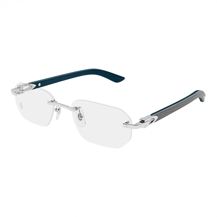 Cartier CT05830 Grey Wood Platinum Finish product image