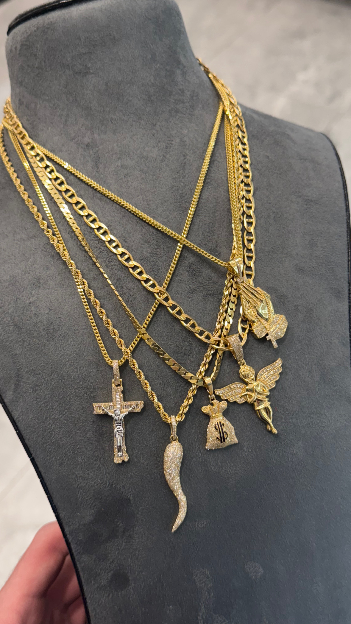 Diamond Pendants